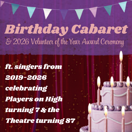 Birthday Cabaret & 2026 Volunteer of the Year Award